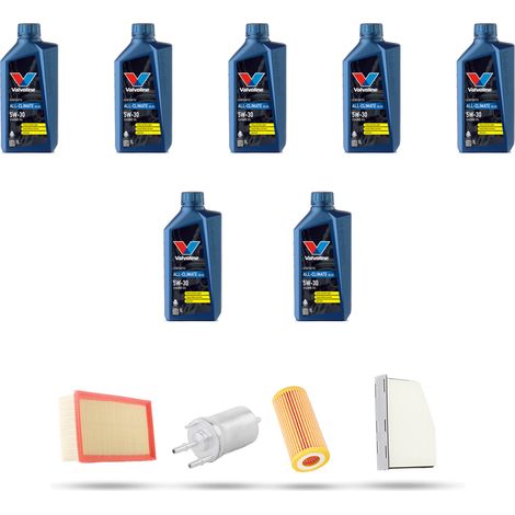 Kit tagliando 4 FILTRI e 7L OLIO compatibile con Audi TT II (8J3) 2.5 tfsi 250kw dal 2009 (1/5)