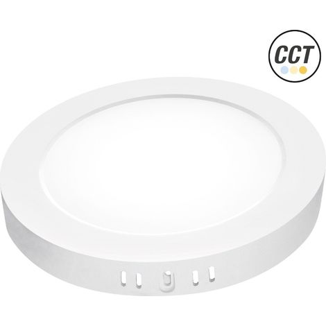 DOWNLIGHT LED PC SUPERF.RED.BLA.24W.3CCT (1/2)
