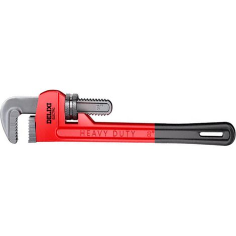 Modell 8" gerade Rohrzange für schwere Beanspruchung, 8" Sanitär-Schraubenschlüssel (1/5)