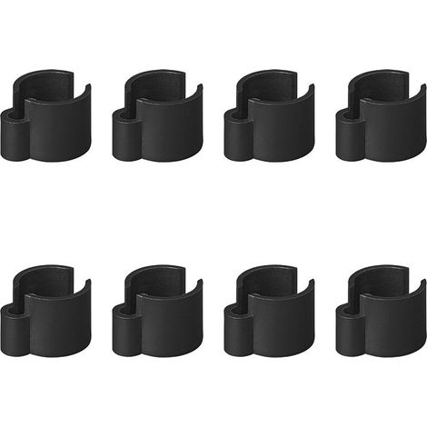 Serre-câble noir 22-32mm - lot de 8 pièces (1/5)