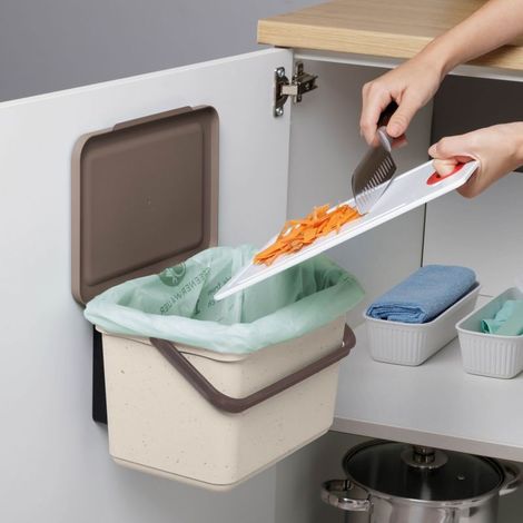 CUBO ORGÁNICO 6L SMART CON SOPORTE TATAY ECOHOME