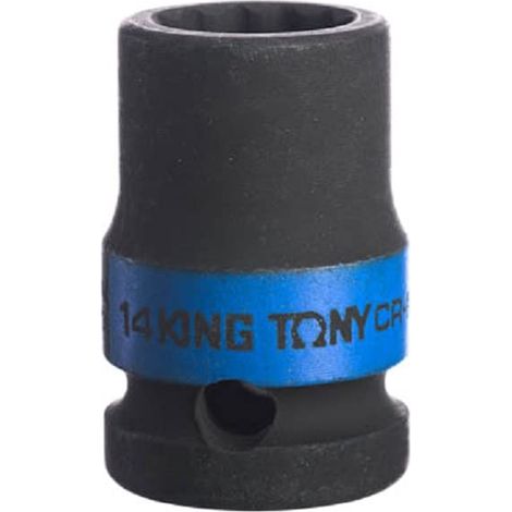King tony nasadka krótka udarowa 1/2" 12-kątna 14x38...