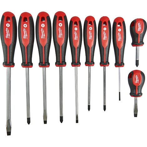 Set giraviti 10 Pz Tri-Lobe S/Driver Milwaukee 4932471808