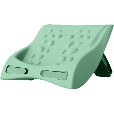 Planche d'étirement PE ABS TBR pliable, pédale de fitness pour massage musculaire et relaxation, plaque debout vert (1/5)