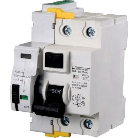 gloca Interruttore Differenziale Riarmo Automatico (2P 40A) (1/4)
