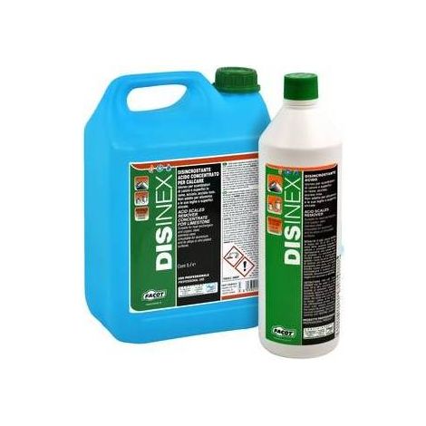 DISINCROSTANTE FORTE ACCIAIO E RAME DISINEX Misura: 5 lt