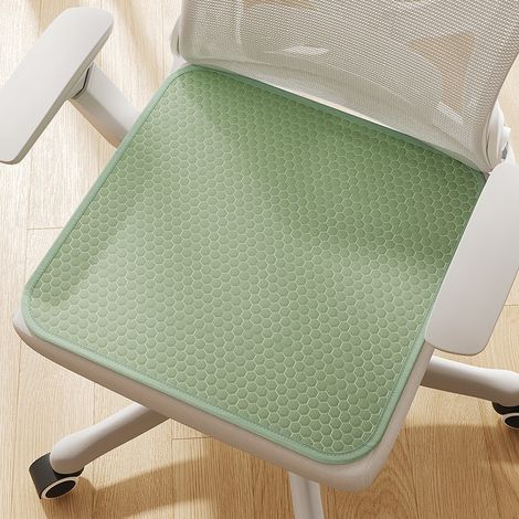 Coussin d'assise toutes saisons – en soie glacée, doux et confortable, prévenant la fatigue même après une assise prolongée. Dimensions : 45 × 45 cm (1/4)