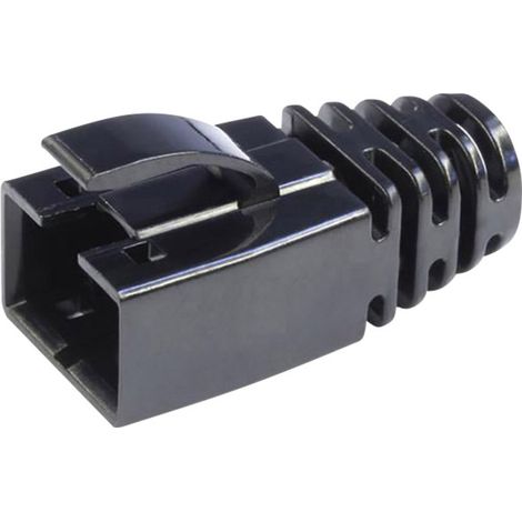 BEL Stewart Connectors 39200-838 Knickschutztülle mit Rasthebelschutz 39200-838     Schwarz 1 St.