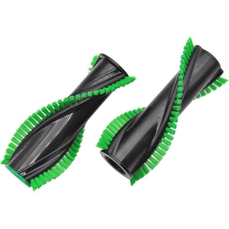 Lot de 2 brosses de rechange rondes compatibles avec Vorwerk Kobold EB7, EB 7 - Compatible avec les aspirateurs sans fil Kobold VK7, VK 7 (1/5)
