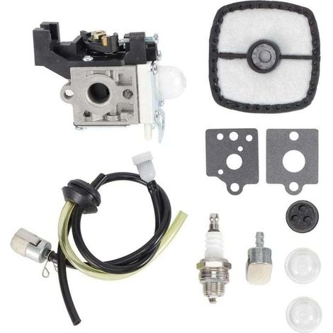 Kit carburateur de qualité supérieure pour débroussailleuse Echo SRM-225 PAS-225 PE225 PPF225 SHC225 SRM225U Installation facile fiable et durable Accessoires complets inclus (1/4)