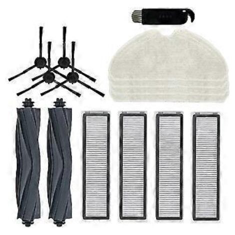 Accessoires pour aspirateur robot D10S / D10S Pro : brosse latérale principale, filtre HEPA, chiffons de nettoyage, taille S-NANOTEH (1/5)
