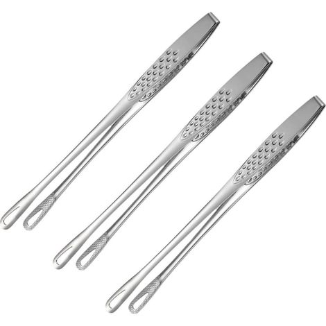 Pince à Barbecue Pince à Sucre Pince à Pain Pince à Ciseaux Pour Barbecue Pinces à Nourriture Pinces à Glace Pince à Salade Accessoires De Cuisine Gâteau Lourd Acier Inoxydable (1/5)