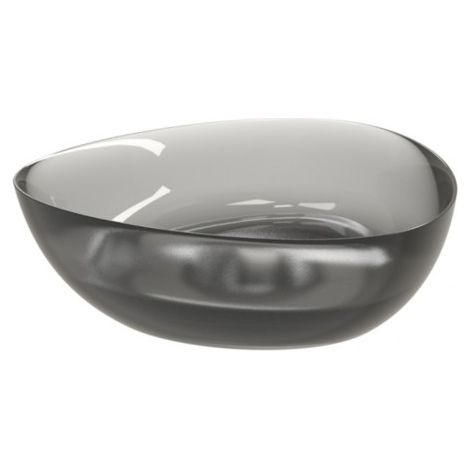 Vasque à poser Frosted Smoke OVIEDO RIHO 41x41 cm solid surface (1/2)