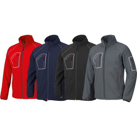 Chaqueta de trabajo Industrial JUST 04515N - XXXL - Gris