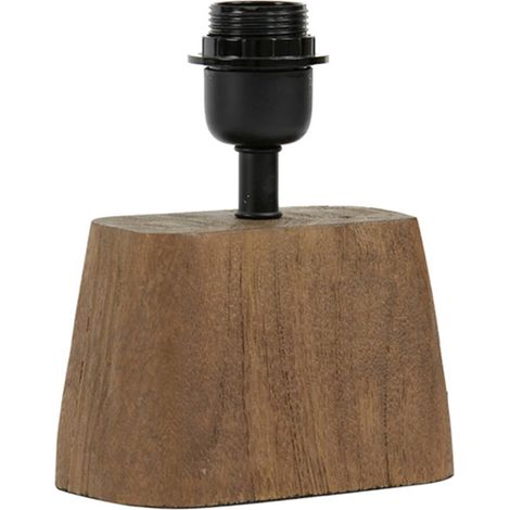 Light & Living - lampe de table - Kardan - marron - bois -