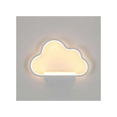 Moderne, weiße LED-Wandleuchte (14 W), schlichtes Design, Aluminium-Wandleuchte für Flur, Treppenhaus, Wohnzimmer, Schlafzimmer, nicht dimmbar