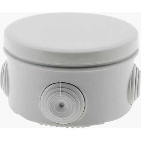 Scatola impermeabile rotonda IP55  85 x 45 mm