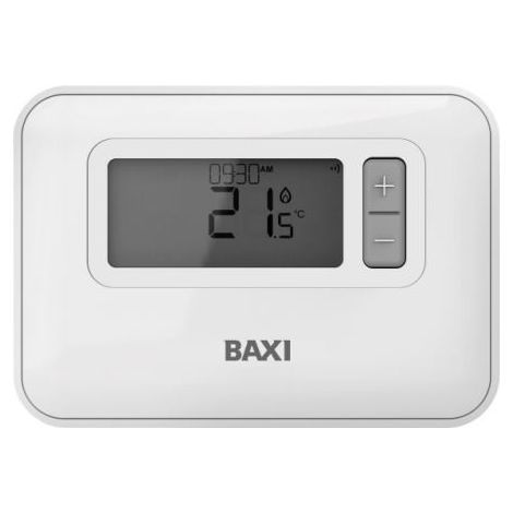 Termostato de ambiente programable con cables Baxi TX 3000 (1/2)