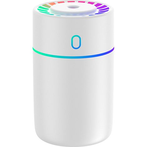 Diffuseur De Parfum USB - Veilleuse LED 7 Couleurs - 2 Modes Diffusion - Arrêt Automatique - Réservoir 50ml Pour Auto Bureau (1/5)
