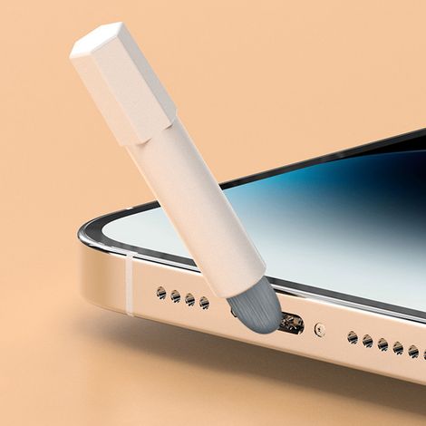Hochwertiges Reinigungsset für Computerbildschirme und Tastaturen mit 20 multifunktionalen Zubehörteilen für Kameras, Kopfhörer und Handys – inklusive eleganter Aufbewahrungsbox und weichen Bürsten (1/5)
