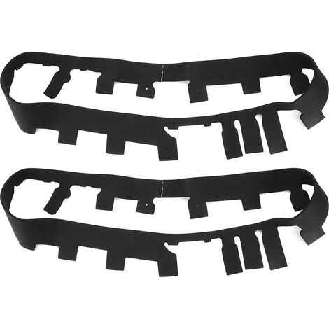 Bande d'étanchéité pour phares de voiture, 2 pièces, accessoire adapté à Chevrolet Corvette C6 2005 – 2013