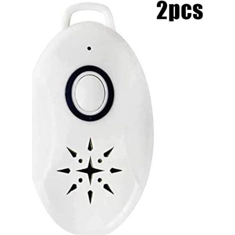 Anti nuisible,Répulsif à puces ultrasonique USB, fournitures pour animaux de compagnie, TRYC889- 2PCS[A87999]