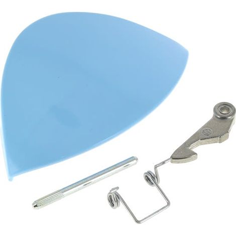 Maniglia blu per lavatrice indesit