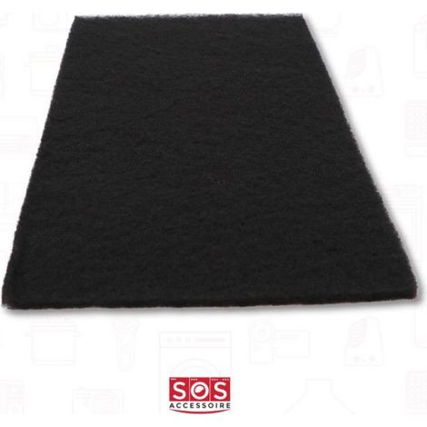 Filtre Charbon - Charbon Actif Et Mousse Synthetique - Filtration D'Odorants Pour Hotte Aspirante - Par 3 (1/5)