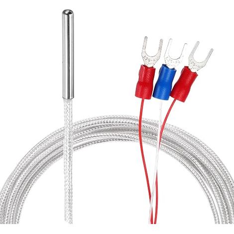Sonde De Température RTD PT100-50℃ à 200℃ Avec Borne à 3 Fils (1/5)