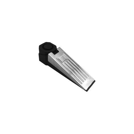 Cale Bloque Porte avec Fonction Alarme - Noir, Batterie Incluse，Stop-Porte  pour tous les sols durs (1/5)