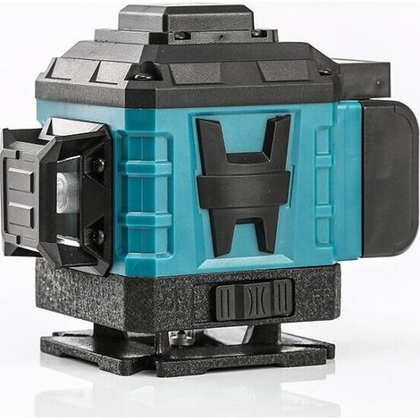 royaluxe -Niveau Laser 4D 360° 16 lignes LCD avec 1 Batterie et télécommande (1/5)