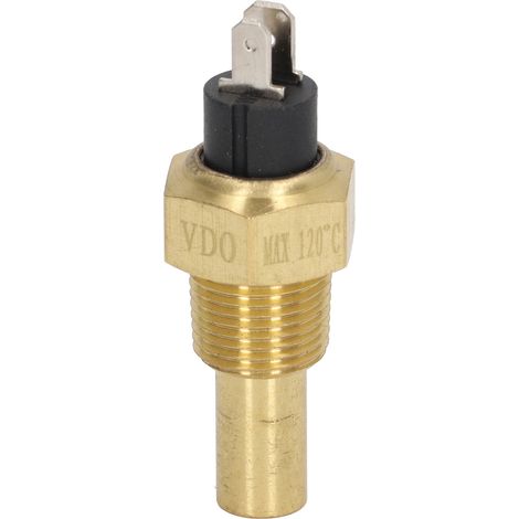 Capteur de Température Moteur en Alliage d'Aluminium, Compatible VDO, Type Court NPT 3/8, 6-24V, Haute Stabilité (1/5)