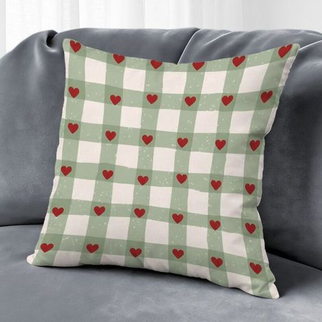 Housse de coussin fleurs colorées, décoration maison élégante,50×50cm (1/5)