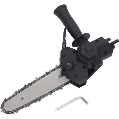 Adaptateur de perceuse électrique vers scie, ensemble de convertisseur de tronçonneuse pour outil de coupe du bois (pour perceuse électrique de 6 pouces) (1/5)