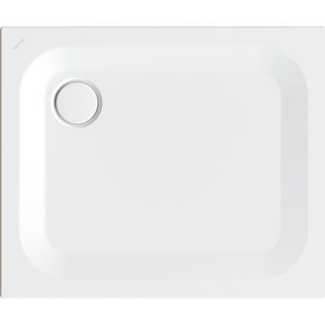 Plato de ducha rectangular BetteUltra, con soporte mínimo de