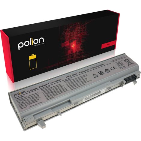 Batteria per laptop Dell PT434 Latitude E6400 E6500 Precision M2400 5200mAh (1/5)