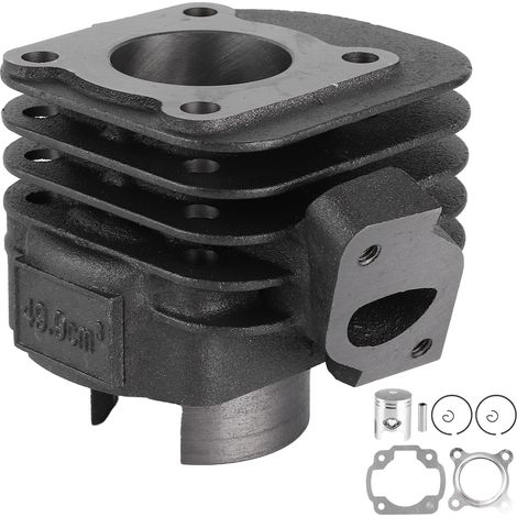 GARRYFIZH Kit Cylindre 70cc 40mm avec Jeu Segments - Compatible Scooter 2 Temps JOG 50cc