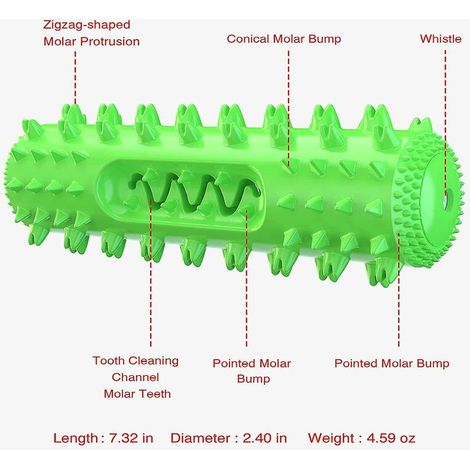Jouets à mâcher pour chiots, jouets à mâcher pour chiens - Jouets à mâcher en bâton de maïs pour l'entraînement et le nettoyage des dents, jouet interactif à ventouse grinçante pour les petits chiens.