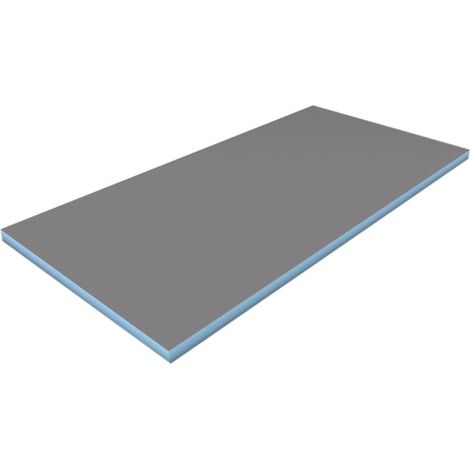 Wedi – Panneau d'isolation XPS 250 x 120 cm épaisseur 10 mm – 100 % étanche – Isolation thermique λ = 0,036 W/m·K – Prêt à carreler (1/5)
