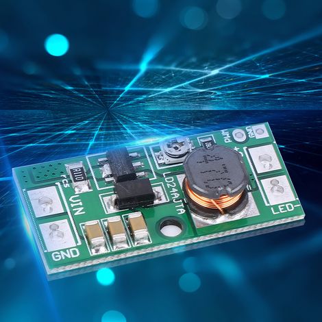 Lot de 2 Plaques LED LD24AJTA 20W DC6-25V Convertisseur Buck Réglable PWM Contrôleur (1/5)