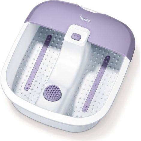 Beurer FB 12 Pediluvio con Accessorio Massaggio Viola-Bianco