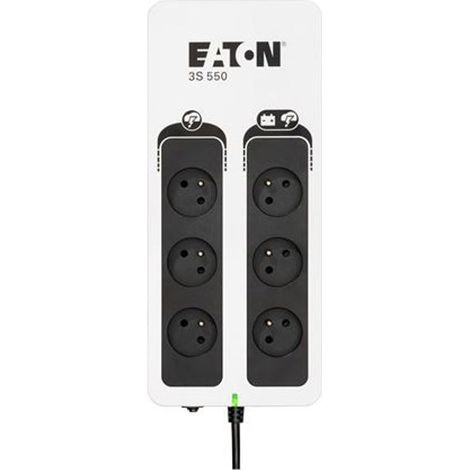 Eaton UPS - Off-line UPS - 3S550F - 550VA (6 FR outlets) (1/3)