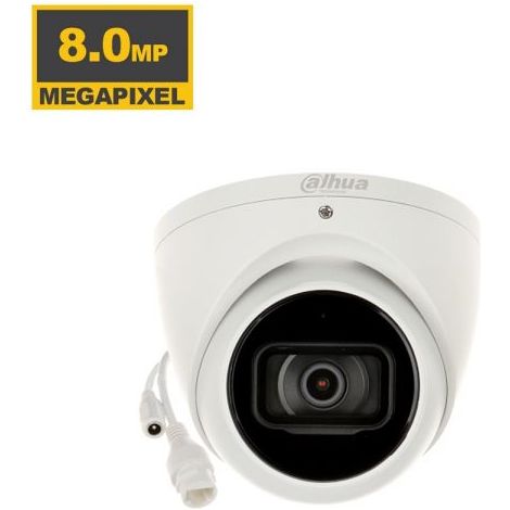 Dahua telecamera IP 8MP IR30m 108° SMD IVS AI - HDW3841EM-AS (2.8mm)