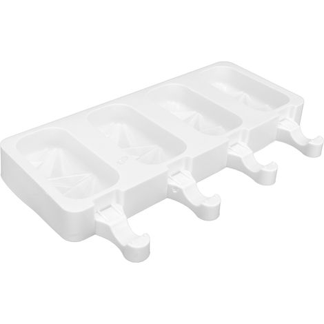 Moule à Glace Silicone 4 Cavités - Accessoire de Cuisine DIY pour Fabrication de Glaces Maison (1/5)