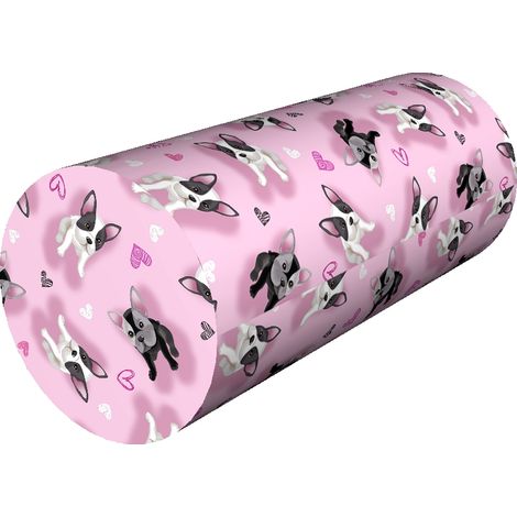 Sweety Roller Rehabilitationskissen Ø15x40 cm - Samt, Memory-Schaum, zur Nacken- und Rückenstütze, Bertoni (1/5)