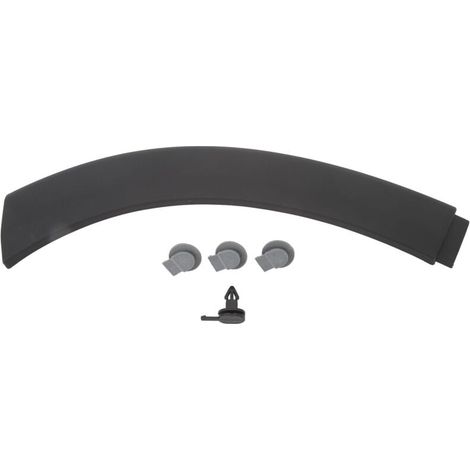 Couvercle d'arche de garde-boue de roue résistant aux égratignures, sportif, capot avant, convient pour R50 R53 R52 Sourcil de roue avant gauche (1/4)
