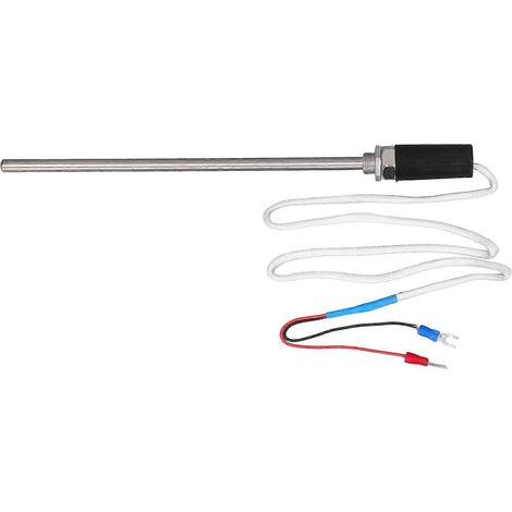 Thermoelement vom Typ K mit 1 m Sonde, hochpräziser Temperatursensor aus Edelstahl