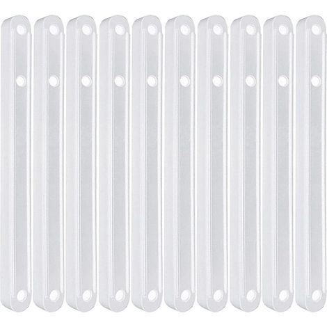 5 Pairs Plastic Drawer Runners Drawer Slides Expandable Organizer Furniture Drawer Storage Tools (180mm)