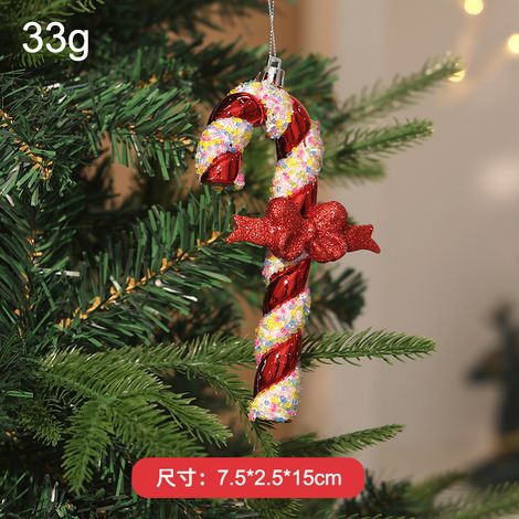Pink electroplated Christmas tree ornaments, party decorations, Christmas ornaments and supplies
