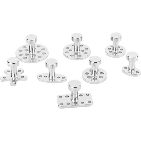 Extracteur de débosselage de plaques métalliques, Kit d'outils de réparation, accessoires de réparation de jardin 8 pièces (1/5)